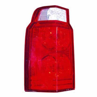 2007 jeep commander rear driver side replacement tail light lens and housing arswlch2818107v
