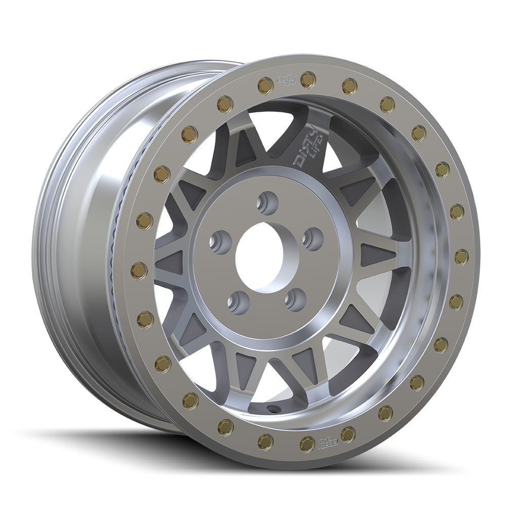 Dirty Life 17"x9" Non-Chrome Machined Beadlock Custom Wheel ARSWCW93027973M38