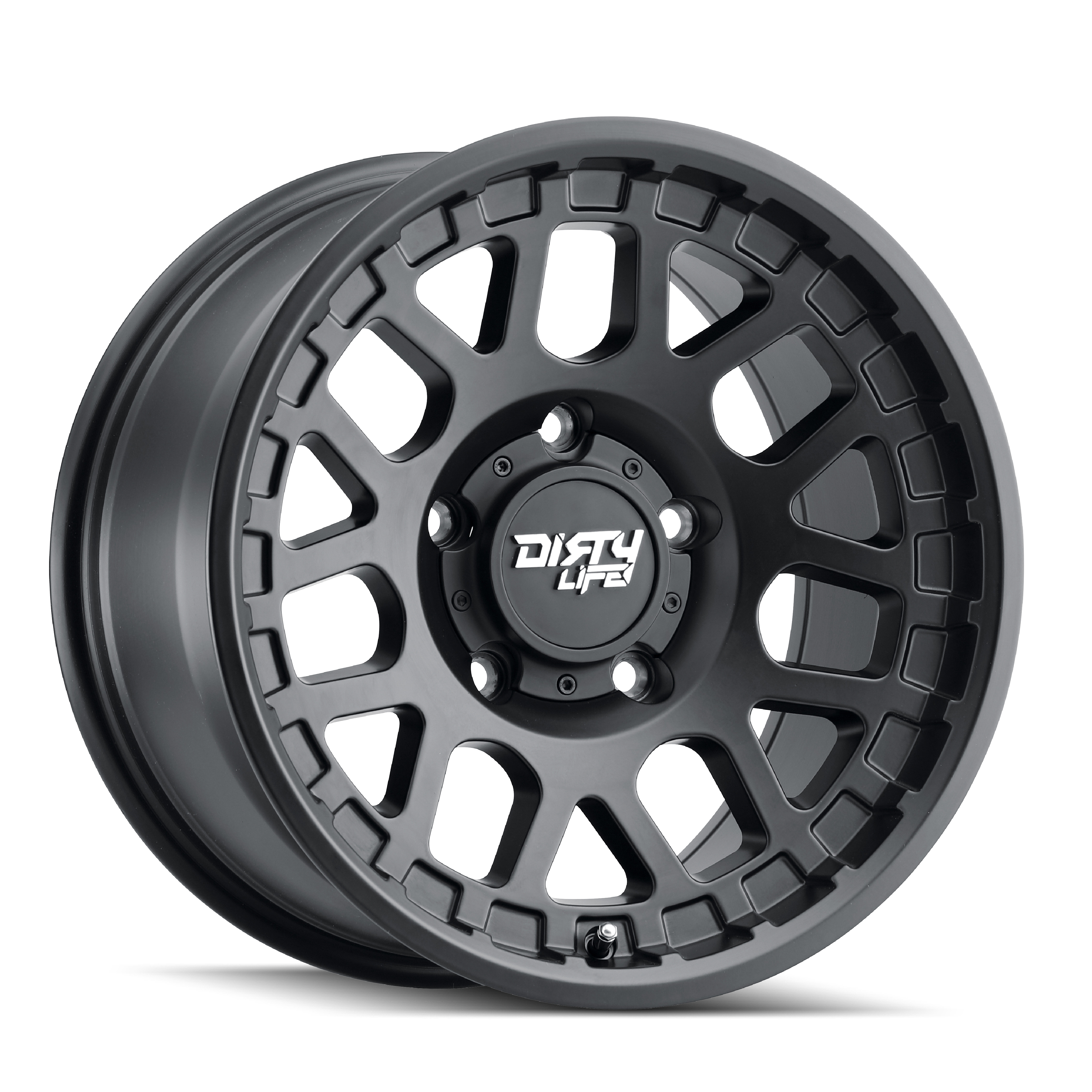 Dirty Life 17"x9" Non-Chrome Matte Black Custom Wheel ARSWCW93067950MB0
