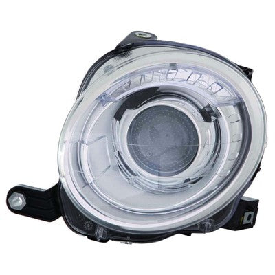 2014 fiat 500 front passenger side replacement headlight assembly arswlfi2503100c