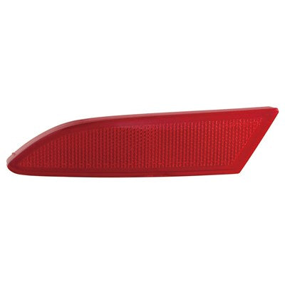 2013 ford focus rear driver side replacement bumper cover reflector arswlfo1184101c