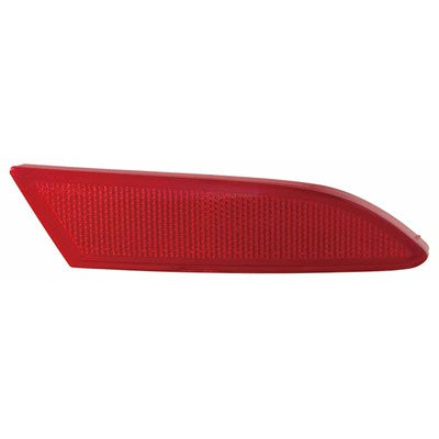 2013 ford focus rear passenger side replacement bumper cover reflector arswlfo1185101c