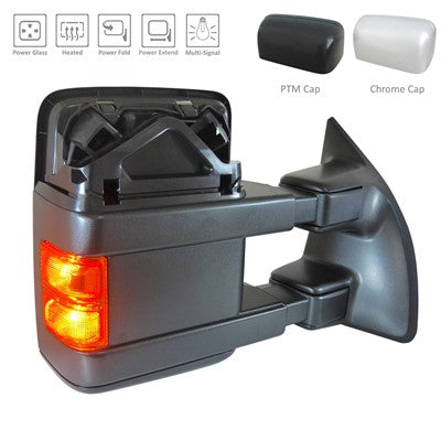 2016 ford f 450 passenger side power door mirror with heated glass without mirror memory with turn signal arswmfo1321493