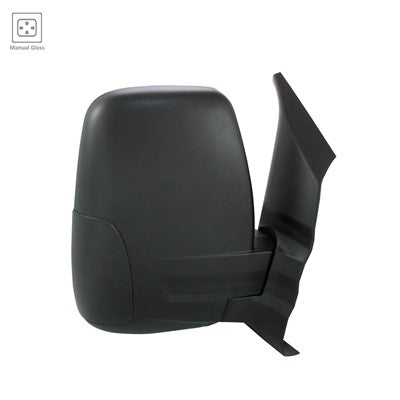 2017 ford transit 350 hd passenger side manual door mirror arswmfo1321550