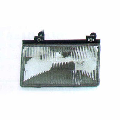 1993 ford tempo front driver side replacement headlight assembly arswlfo2502108v