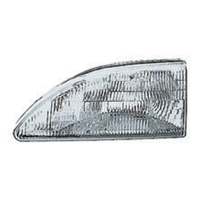 1996 ford mustang front driver side replacement headlight assembly arswlfo2502130c
