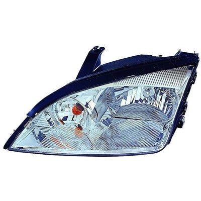 2005 ford focus front driver side replacement halogen headlight assembly arswlfo2502210c