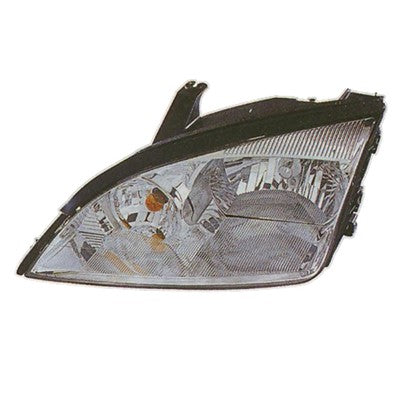 2005 ford focus front driver side replacement halogen headlight assembly arswlfo2502210v