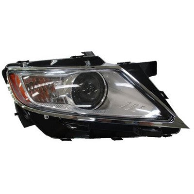 2013 lincoln mkx front passenger side replacement headlight assembly arswlfo2503318c