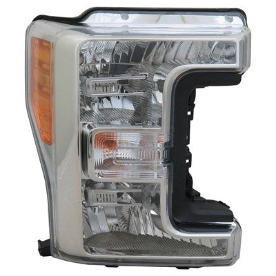 2018 ford f 550 front passenger side replacement halogen headlight assembly arswlfo2503353c
