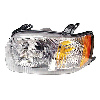 2002 ford escape front driver side replacement headlight lens and housing arswlfo2518101v