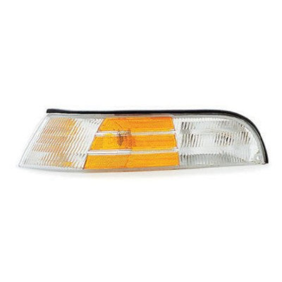1997 ford crown victoria driver side replacement parking side marker light lens and housing arswlfo2520124v