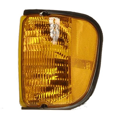 2006 ford econoline front driver side replacement parking side marker light lens and housing arswlfo2520176