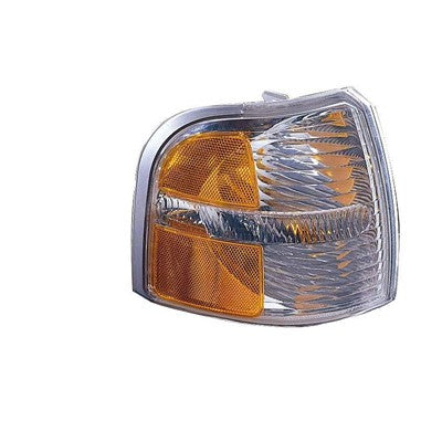 2004 ford explorer front passenger side replacement turn signal parking light lens and housing arswlfo2521167c