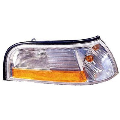 2004 mercury grand marquis front passenger side replacement turn signal parking side marker light lens and housing arswlfo2521171v