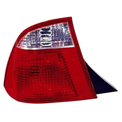 2005 ford focus rear driver side replacement tail light lens and housing arswlfo2800188c