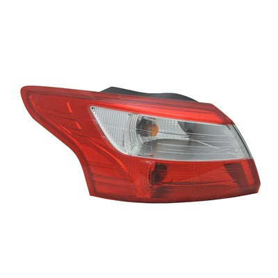 2013 ford focus rear driver side replacement tail light assembly arswlfo2818151c