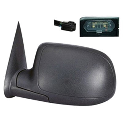 2004 gmc yukon xl driver side power door mirror with heated glass arswmgm1320249