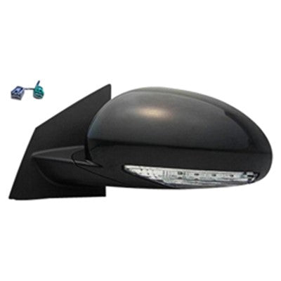 2012 buick enclave driver side power door mirror with heated glass with mirror memory with turn signal arswmgm1320379