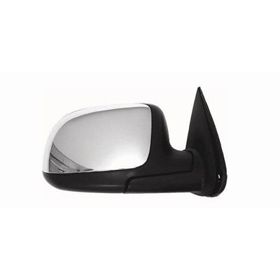 2002 chevrolet avalanche passenger side power door mirror without heated glass without mirror memory without turn signal arswmgm1321174
