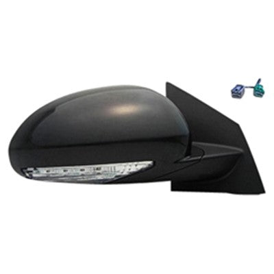 2012 buick enclave passenger side power door mirror with heated glass with mirror memory with turn signal arswmgm1321379
