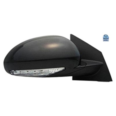 2012 buick enclave passenger side power door mirror with heated glass without mirror memory with turn signal arswmgm1321380
