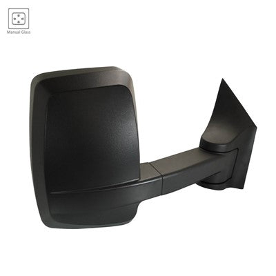 2009 gmc savana passenger side manual door mirror arswmgm1321529
