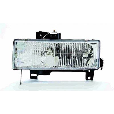 1996 gmc savana front driver side replacement headlight assembly arswlgm2502176v