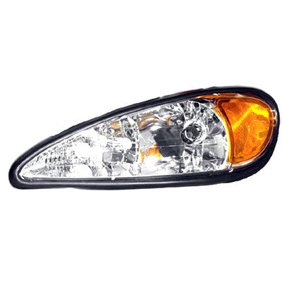 1999 pontiac grand am front driver side replacement headlight assembly arswlgm2502196v
