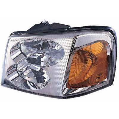 2005 gmc envoy xuv front driver side replacement headlight assembly arswlgm2502220c