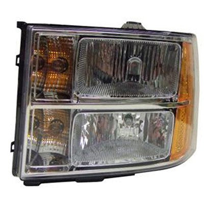 2007 gmc sierra front driver side replacement headlight assembly arswlgm2502283v