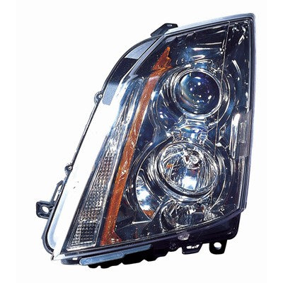 2010 cadillac cts front driver side replacement halogen headlight assembly arswlgm2502309c