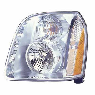 2011 gmc yukon xl front driver side oem halogen headlight assembly arswlgm2502318oe