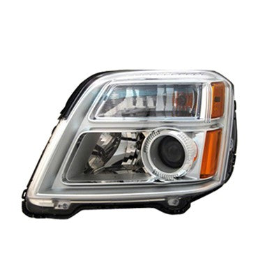 2011 gmc terrain front driver side replacement halogen headlight assembly arswlgm2502350v