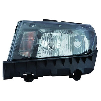 2014 chevrolet camaro front driver side replacement halogen headlight assembly arswlgm2502391c