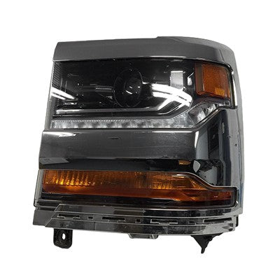 2018 chevrolet silverado 1500 front driver side replacement hid headlight assembly arswlgm2502445c