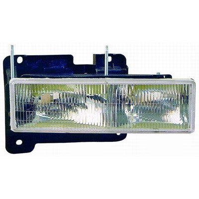 1993 gmc c k front passenger side replacement headlight assembly arswlgm2503101c