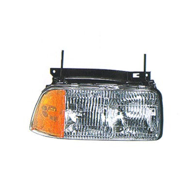 1995 gmc sonoma front passenger side replacement headlight assembly arswlgm2503133v
