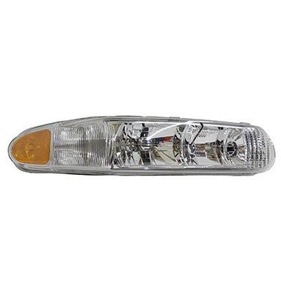 2001 buick century front passenger side replacement headlight assembly arswlgm2503183v