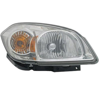 2008 chevrolet cobalt front passenger side replacement headlight assembly lens and housing arswlgm2503282v