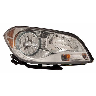 2009 chevrolet malibu front passenger side replacement headlight assembly arswlgm2503307c