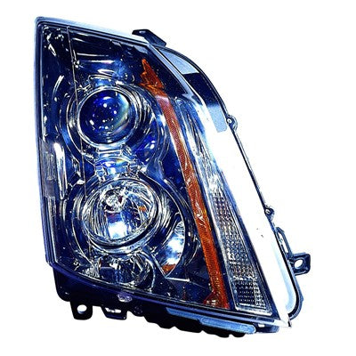 2009 cadillac cts front passenger side replacement halogen headlight assembly arswlgm2503309c