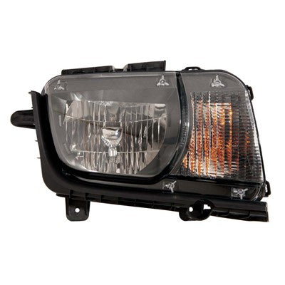 2012 chevrolet camaro front passenger side replacement halogen headlight assembly arswlgm2503346c