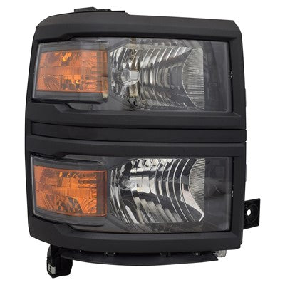 2014 chevrolet silverado 1500 front passenger side replacement halogen headlight assembly arswlgm2503395c