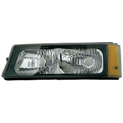 2003 chevrolet silverado driver side replacement turn signal parking light driving light arswlgm2520185c
