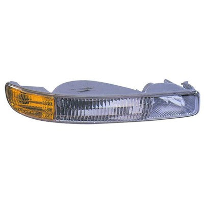 2001 gmc yukon passenger side replacement turn signal parking side marker light lens and housing arswlgm2521174c