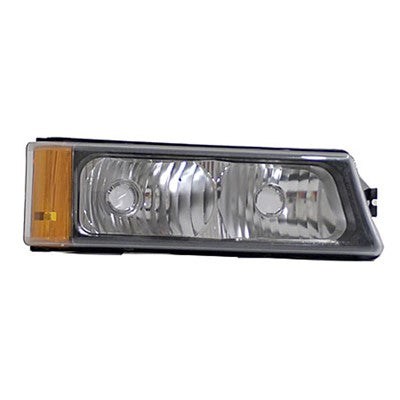 2003 chevrolet silverado passenger side replacement turn signal parking light driving light arswlgm2521185