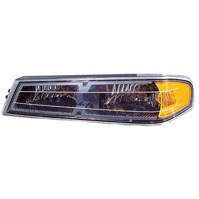 2008 gmc canyon front passenger side replacement turn signal parking light assembly arswlgm2521189c