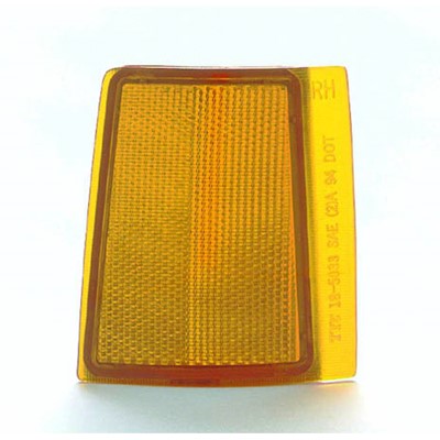 2000 gmc c k front passenger side replacement side marker light assembly arswlgm2551148