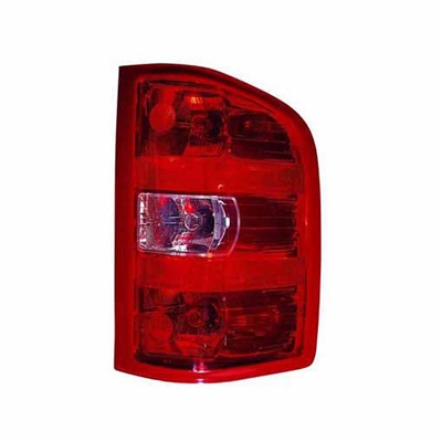2007 gmc sierra rear passenger side replacement tail light assembly arswlgm2801207v